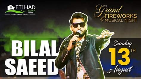 The 'Bilal Saeed Concert Mayhem'! – Pakistani Pop Sensation Sparks Chaos with Electrifying Performance